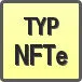 Piktogram - Typ: NFTe